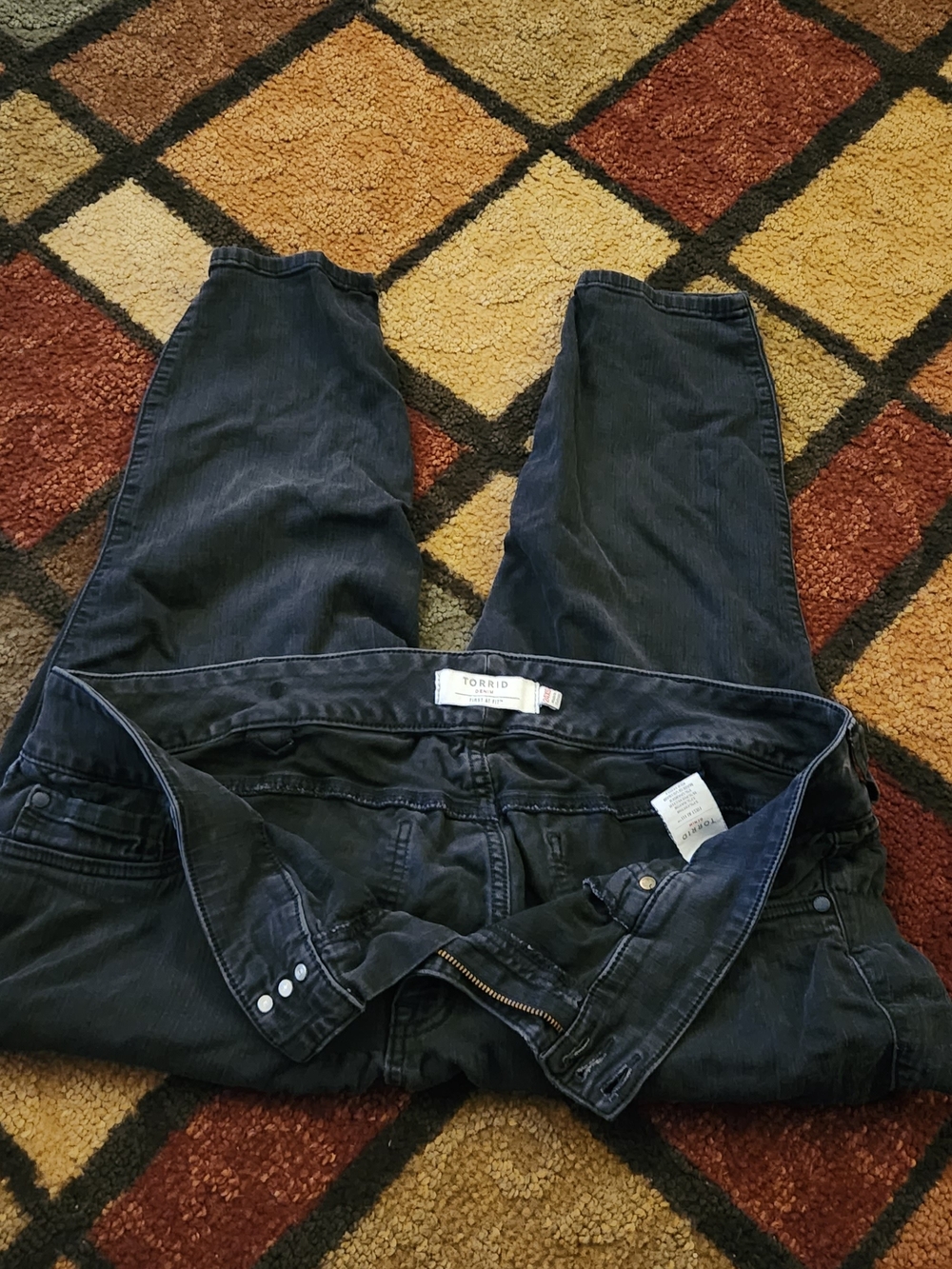 Torrid 24 XS Women's Black Stretch Jean Jeggings